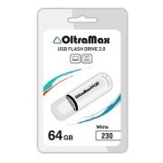 Накопитель USB 64Gb OltraMax 230 белый