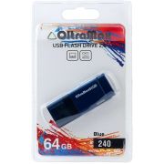 Накопитель USB 64Gb OltraMax 240 синий