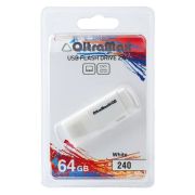 Накопитель USB 64Gb OltraMax 240 белый
