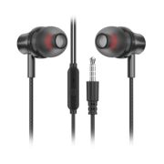 Гарнитура Smartbuy M100, металлич. корпус, чёрный (SBH-021K)