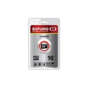 Карта памяти 16GB - Exployd карта памяти microSDHC сlass 10 без адаптера