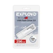 Накопитель USB 256Gb Exployd 620 белый