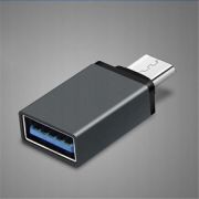Переходник Type-C (m) - USB (f) Recrsi OT-G01 OTG чёрный
