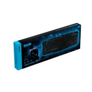 Клавиатура Perfeo Skin проводная игровая с подсветкой чёрная