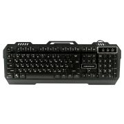 Клавиатура Nakatomi KG-35U проводная игровая чёрная