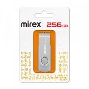 Накопитель USB 256Gb Mirex Swivel серебристый