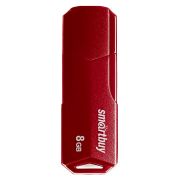 Накопитель USB 8Gb Smartbuy Clue бордо