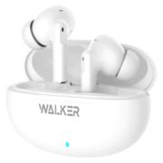 Наушники беспроводные TWS Walker WTS-60 шумоподавление ENC белые