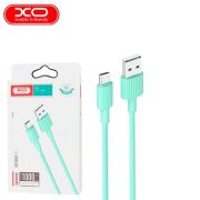 Кабель USB - MicroUSB X|O|Life NB-156, 2.4A, 1м,  мятный