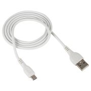 Кабель USB - MicroUSB Walker C325, 2.4A, 1м, белый