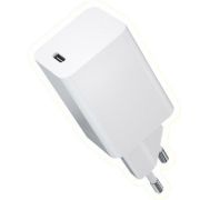 Адаптер Сетевой - Walker WH-65 GaN, 1USB-C/3.25A/PD65W белый