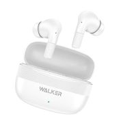Наушники беспроводные TWS Walker WTS-39 шумоподавление ENC белые