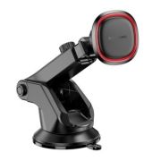 Автодержатель на присоске Borofone BH125 магнитный чёрный/красный