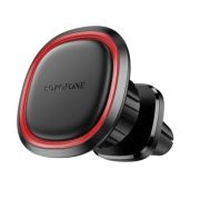 Автодержатель в дефлектор Borofone BH124 магнитный чёрный/красный