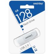 Накопитель USB 128Gb Smartbuy Scout белый
