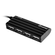 Разветвитель HUB > USB Smartbuy 4 порта SBHA-6810-K чёрный