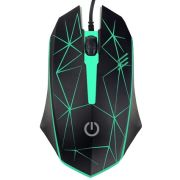 Мышь проводная Perfeo Star игровая чёрная
