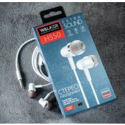 Наушники с микрофоном Walker H550 белые