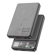 Аккумулятор внешний 10000 mAh Hoco Q18 PD20W/QC3.0+беспров.заряд MagSafe чёрный