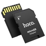 Переходник с карты microSD на карту SD Hoco HB22 чёрный