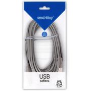 Кабель USB (m) - USB (f) удлинитель 3м Smartbuy (K-840-125)