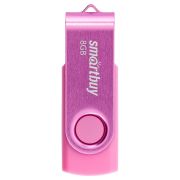 Накопитель USB 8Gb Smartbuy Twist розовый