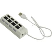 Разветвитель HUB > USB Smartbuy SBHA-7204-W 4 порта USB 2.0 белый