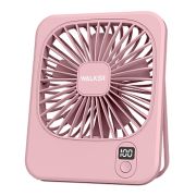 Вентилятор Walker WFAN-35 с дисплеем розовый
