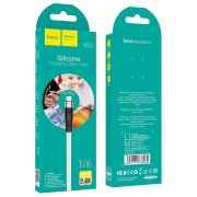Кабель USB - MicroUSB Hoco X53, 2.4A, 1м, прочный, белый