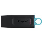 Накопитель USB 64Gb Kingston DT Exodia 3.0 чёрный/бирюзовый