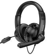 Гарнитура Hoco W103 полноразмерная игровая чёрная