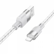 Кабель USB - Lightning Hoco X99, 2.4A, 1м, серый