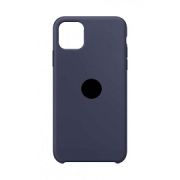 Чехол iPh 11 Pro Max силикон SC сине серый