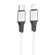 Кабель Type-C - Lightning Hoco X86, 3А/PD20W, 1м, белый
