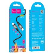 Кабель Type-C - Lightning Hoco X86, 3А/PD20W, 1м, чёрный
