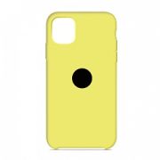 Чехол iPh 12 mini силикон SC жёлтый