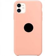 Чехол iPh 12 mini силикон SC розовый