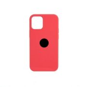 Чехол iPh 12 mini силикон SC розовый