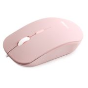 Мышь проводная Smartbuy 288-P бесшумная с подсветкой розовая