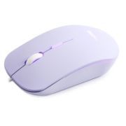 Мышь проводная Smartbuy 288-V бесшумная с подсветкой сиреневая
