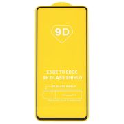 Защитное стекло для Xiaomi Poco F4 GT чёрное тех.пак. Full 2,5D