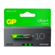 Батарейка AAA, LR03 - GP Ultra Plus G-Tech   10BL 10/100
