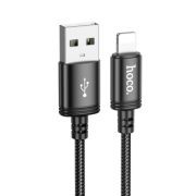 Кабель USB - Lightning Hoco X89, 2.4A, 2м, чёрный