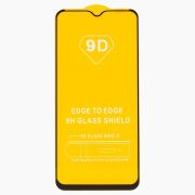Защитное стекло для Xiaomi Redmi 9T чёрное тех.пак. Full 2,5D