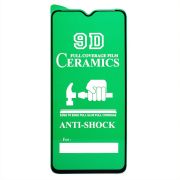 Защитное стекло для Oppo A17 чёрное керамическое Ceramic тех.пак.