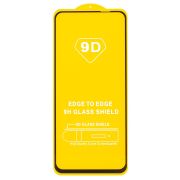 Защитное стекло для Realme C30/C31/C33/C35 чёрное тех.пак. Full 2,5D