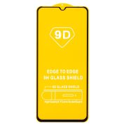 Защитное стекло для Honor Х6a чёрное тех.пак. Full 2,5D