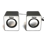 Акустика Dialog Colibri AC-02 - Компьютерные колонки Dialog 6W чёрные/белый
