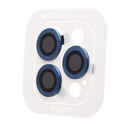 Защитное стекло для камеры iPh 12 Pro синий