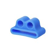 Держатель для наушников AirPods силиконовый синий